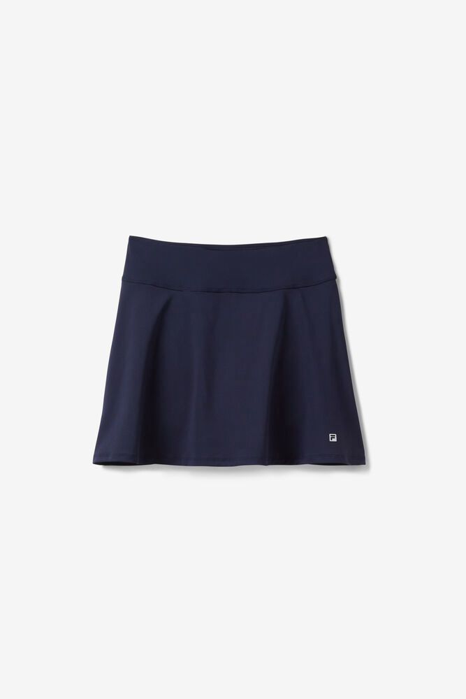 Fila Skirts Foundations Long Flirty Womens Navy - India QTD-497136